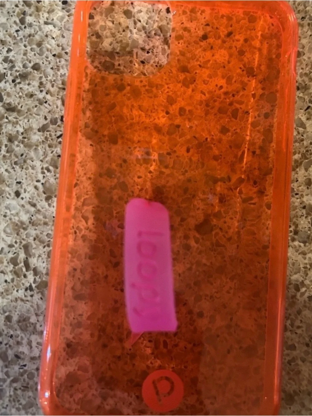 Loopy pink silicone XR case